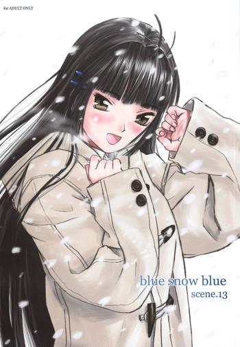 blue snow blue scene 13 cover